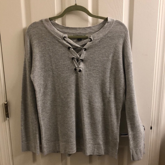 Cardigan Femme American Eagle Gris - Taille S - En Cotton Avec Poches